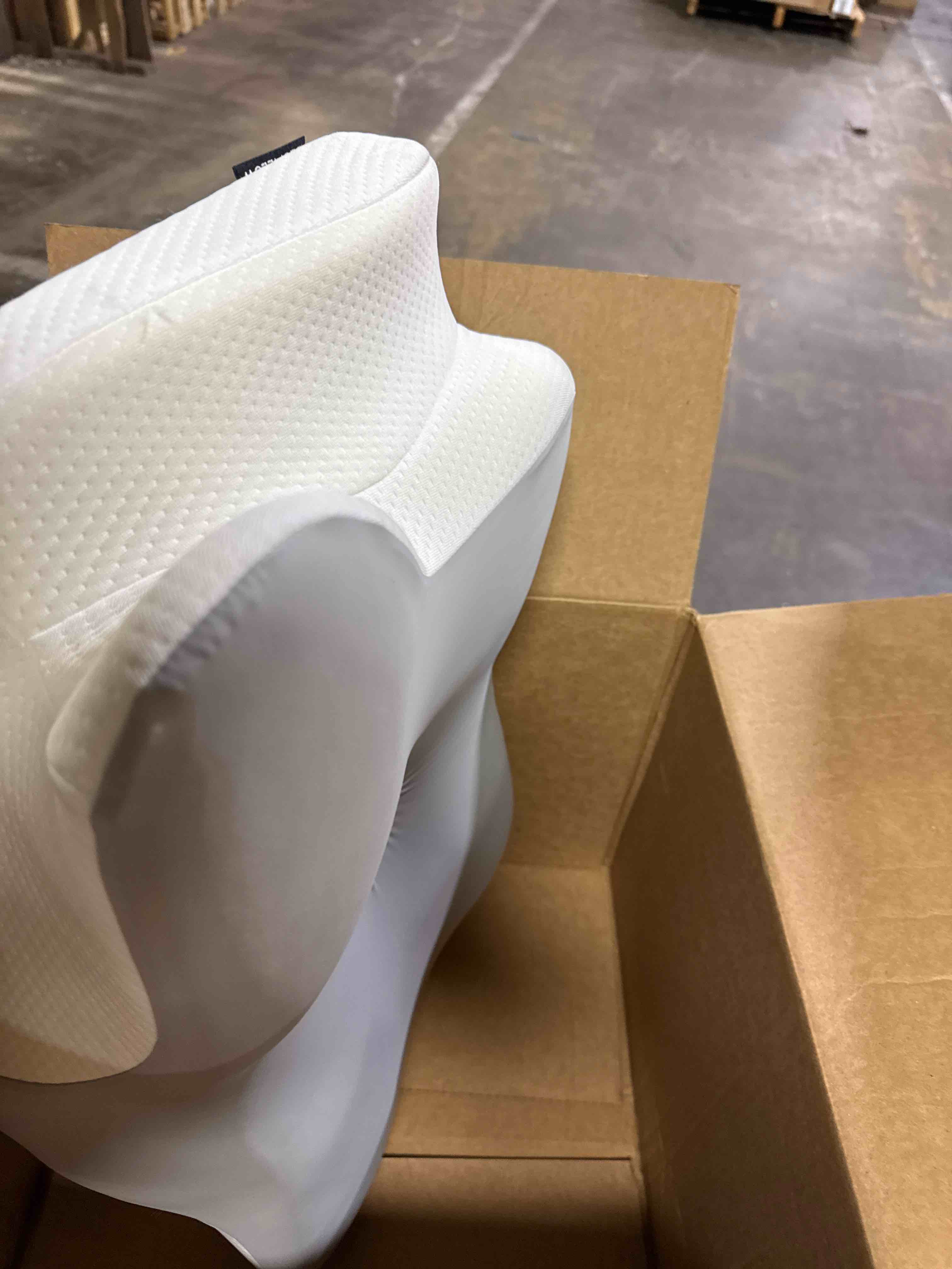 Condition photo showing New/Like New for cervical neck pillow for pain relief - ergonomic side sleeper pillow for neck support, cooling memory foam pillows for sleeping, contour pillow orthopedic bed pillow for back stomach sleepers