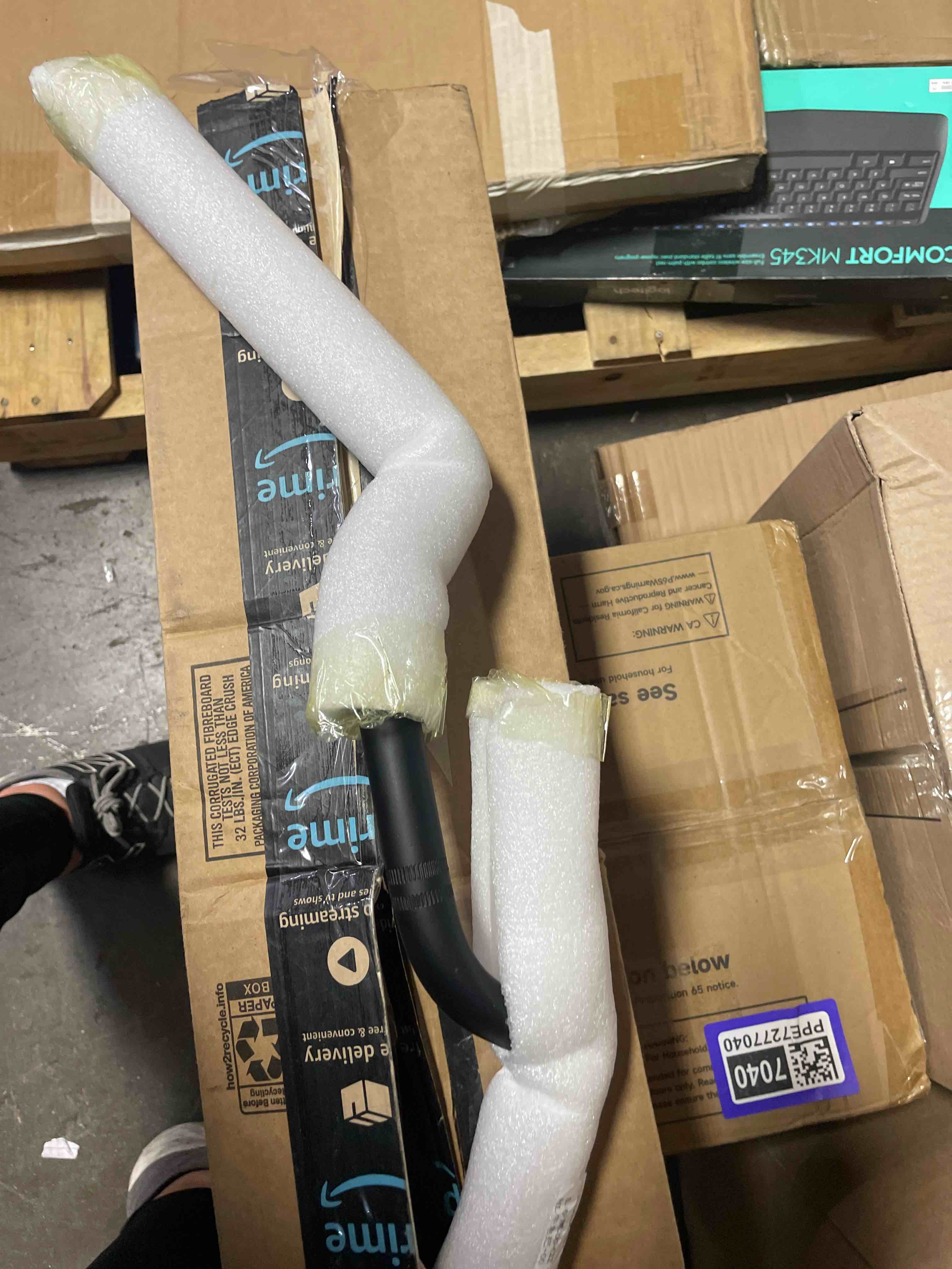 Condition photo showing New/Like New for anxin motorcycle 7/8'' 22mm handlebar with rubber handlebar grips cafe racer ace clubman style handlebars universal for bobber custom application black black bar + black grips