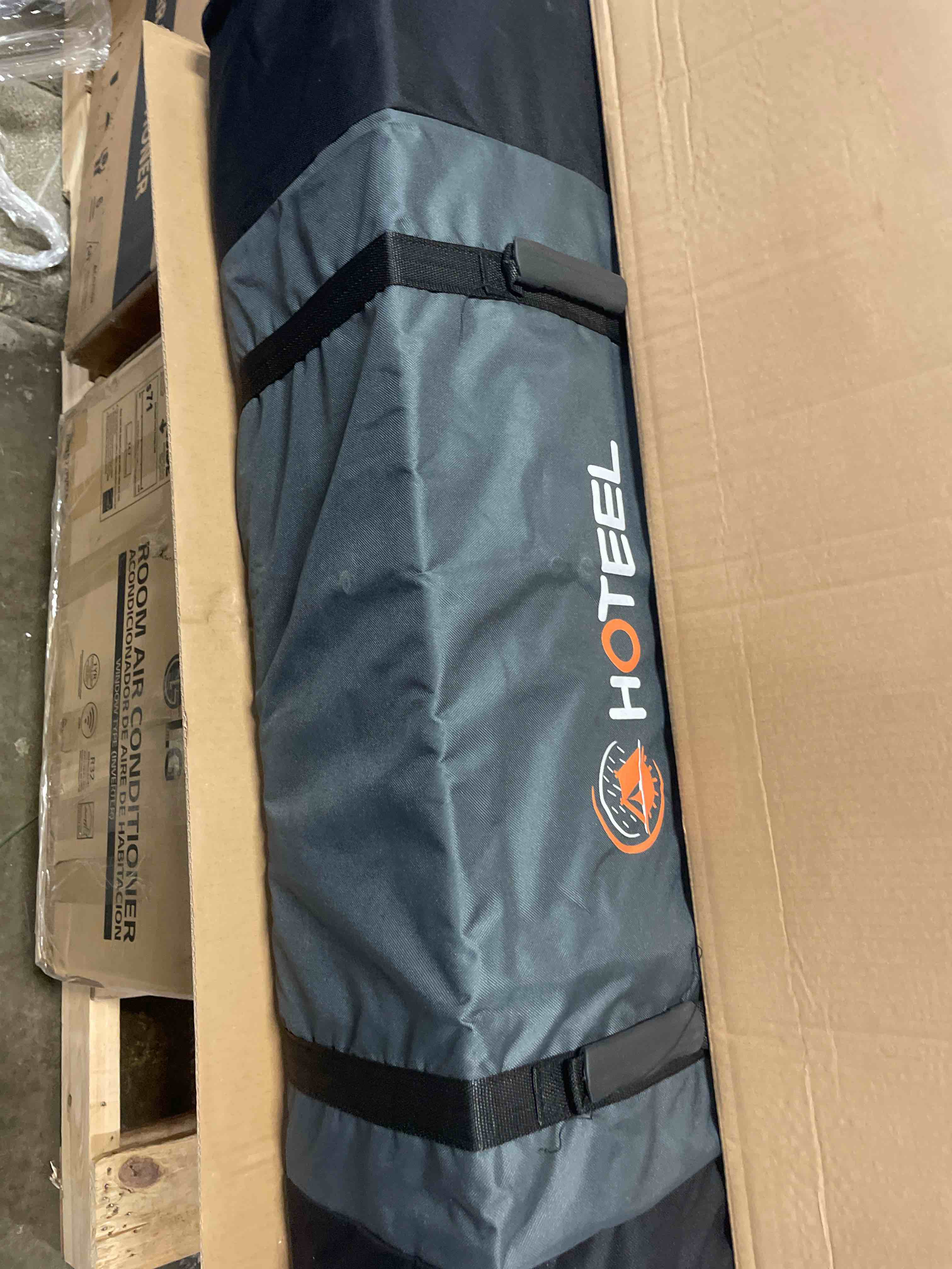 Condition photo showing New/Like New for hoteel 6.6x6.6 pop up canopy tent heavy duty with 4 sidewalls, waterproof party tent, easy set-up commercial instant tents with hand bag, rope & nail, hexagonal leg (1-year warranty)