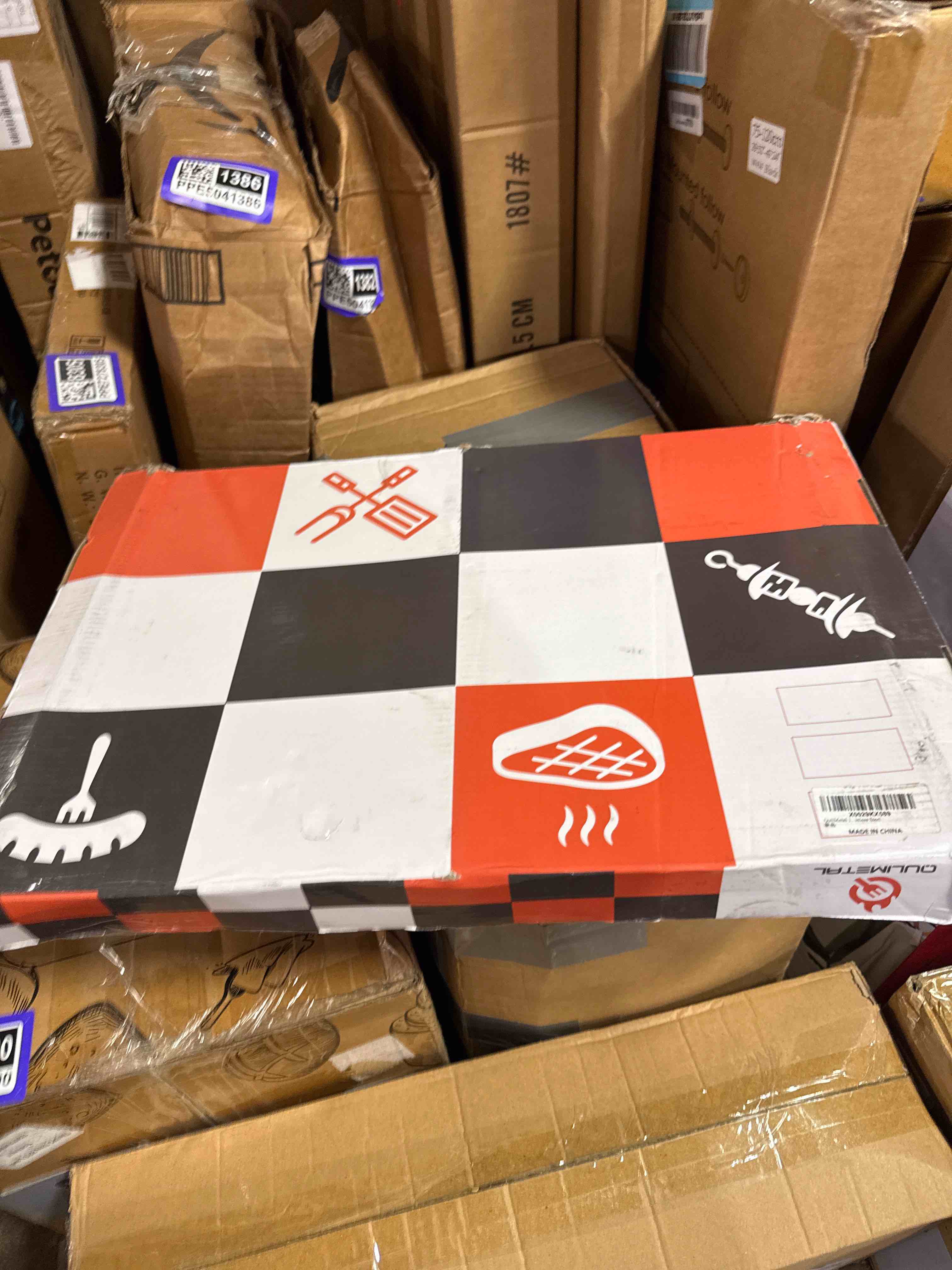 Condition photo showing New/Like New for qulimetal 19.5" 9mm thick grill grates for weber genesis 300 series, sus304 weber genesis grill parts, replacement for genesis e310 s310 e320 s320 e330 s330 (2007–2016), replaces weber 7524 & 7528 19.5" 9mm 304 stainless steel