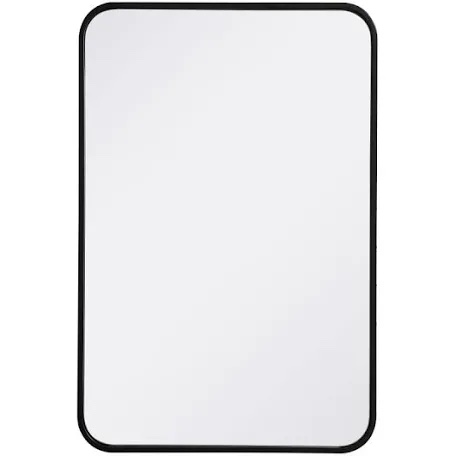 formiae 22 w x 30 h contemporary rectangular framed bathroom wall mirror