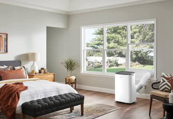 frigidaire - 3-in-1 portable room air conditioner - white