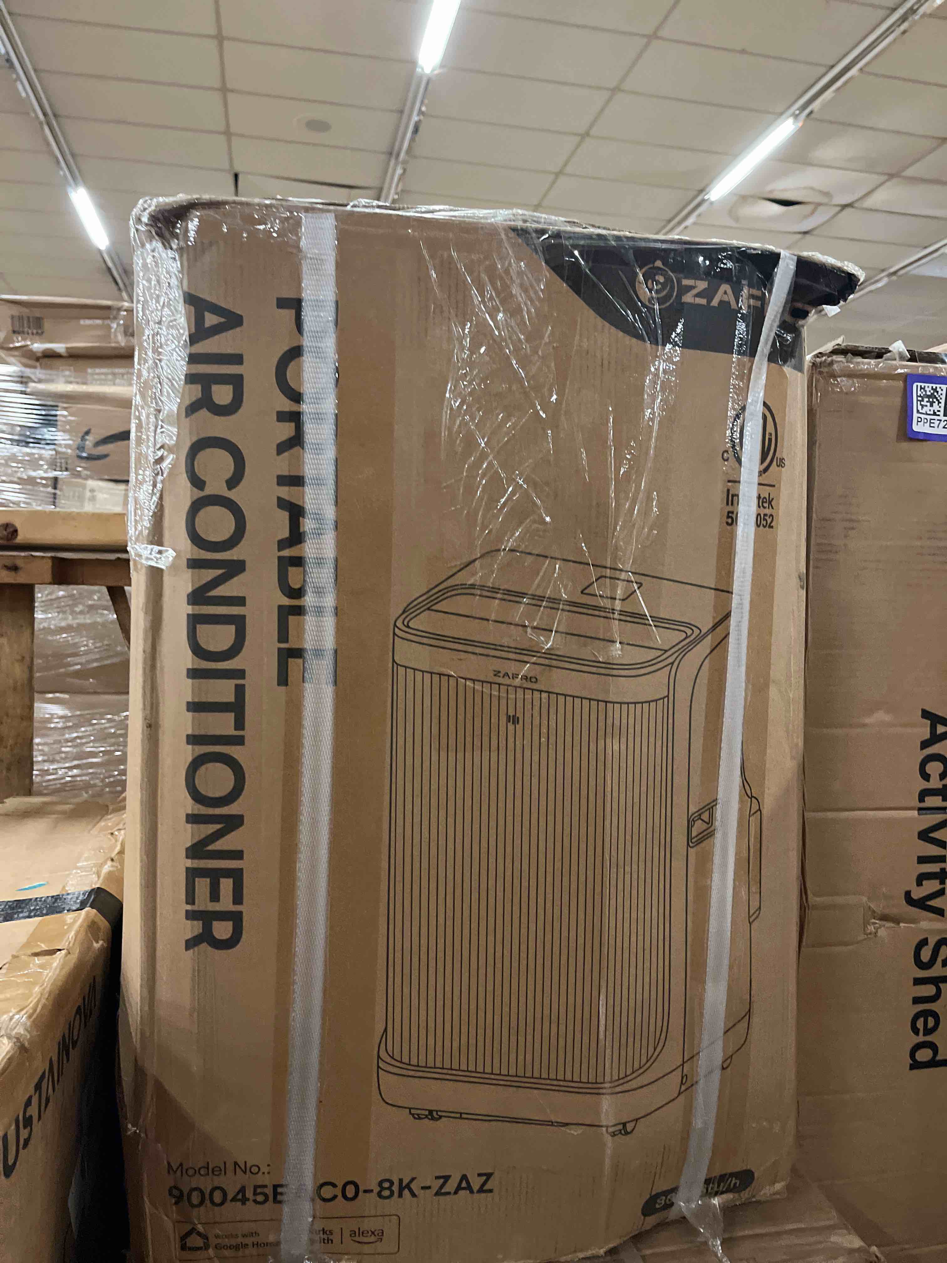 Condition photo showing New/Like New for zafro smart inverter portable air conditioners, 12000 btu (8000 btu sacc)