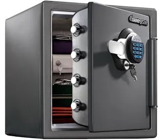 SentrySafe SFW123GDC Fire-Resistant Safe and Water-Resistant Safe with Digital Keypad 1.23 Cu. ft.