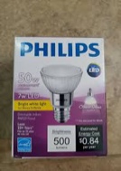 Philips 471136 LED Classic Glass Dimmable PAR20 40-Degree Spot Light Bulb with Warm Glow Effect 500-Lumen, 2200-2700-Kelvin, 7 (50-Watt Equivalent), E26 Base, Soft White, 1 Pack