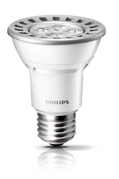 Philips 463695-6PAR20/LED/840/F35/DIM SO 120V PAR20 Flood LED Light Bulb