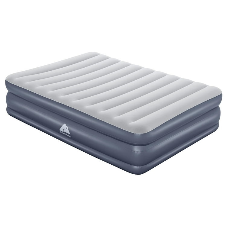 Ozark Trail 18” Queen QuadComfort Airbed Mattress with Built-in AC Pump and Antimicrobial Coating