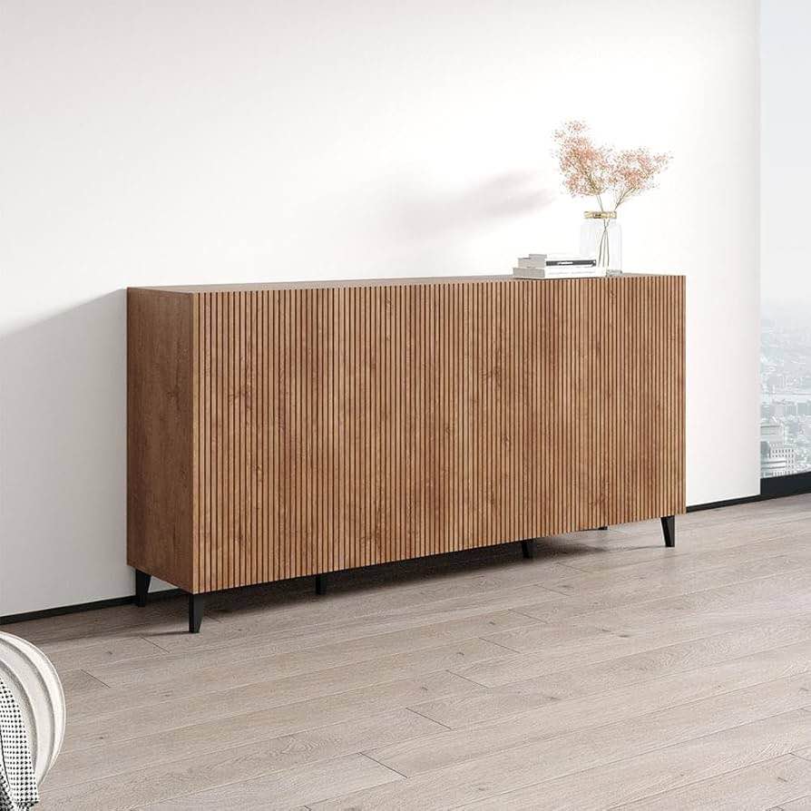 Pafos 4D 75" Sideboard (Oak)