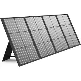 120W Portable Solar Panel with 45W USB-C PD, Parallel Cable, Kickstand, Foldable Solar Panel Charger Waterproof for Jackery Explorer/Flashfish/BALDR/Goal
