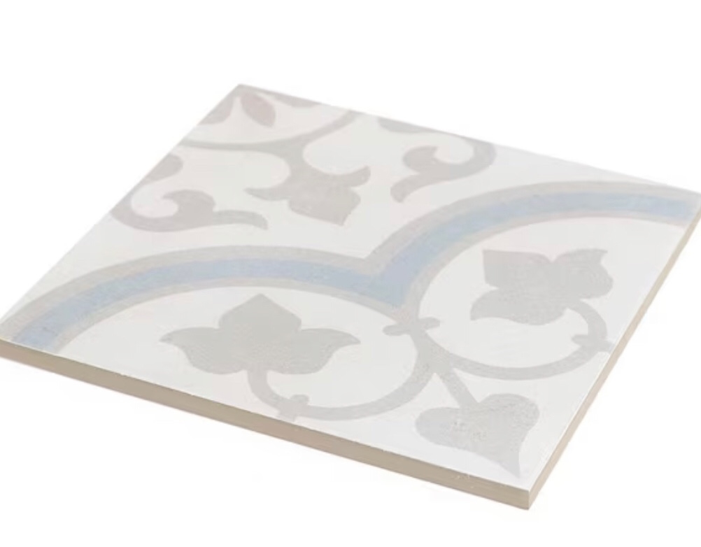 Aster Silver Square 9 in. x 9 in. Matte Porcelain Floor and Wall Tile (53.25 total sq ft)