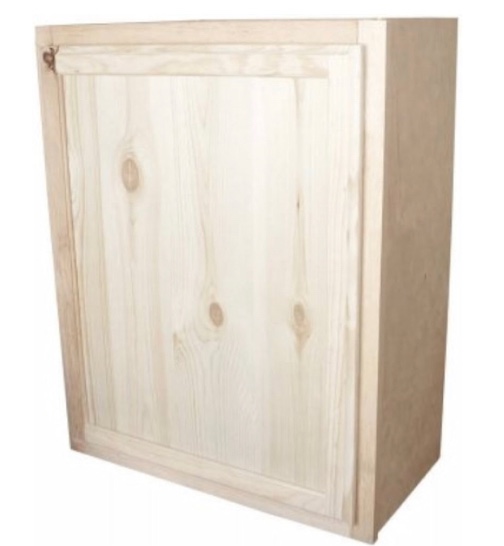 24" x 30" W2430-PFP Pine Wall Cabinet   