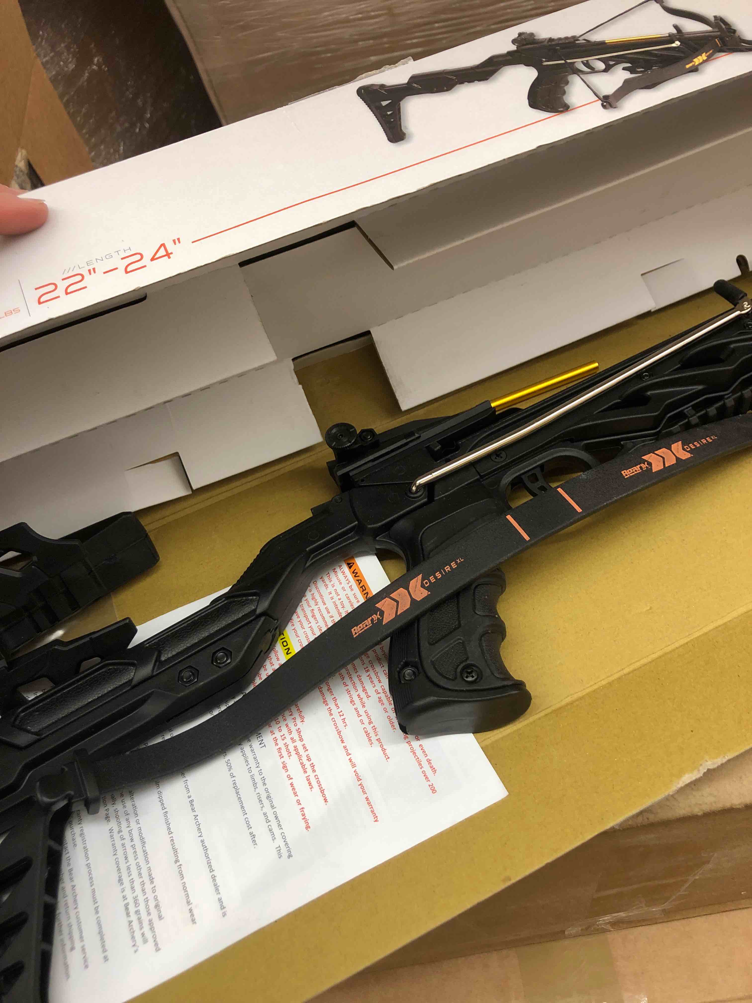 Bear X Desire XL Armbrust - Selbstspannende Pistolen Armbrust