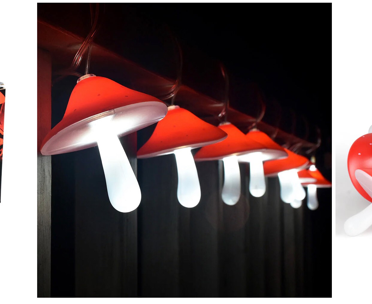 pulsar vaporizers 50 LED mushroom lights