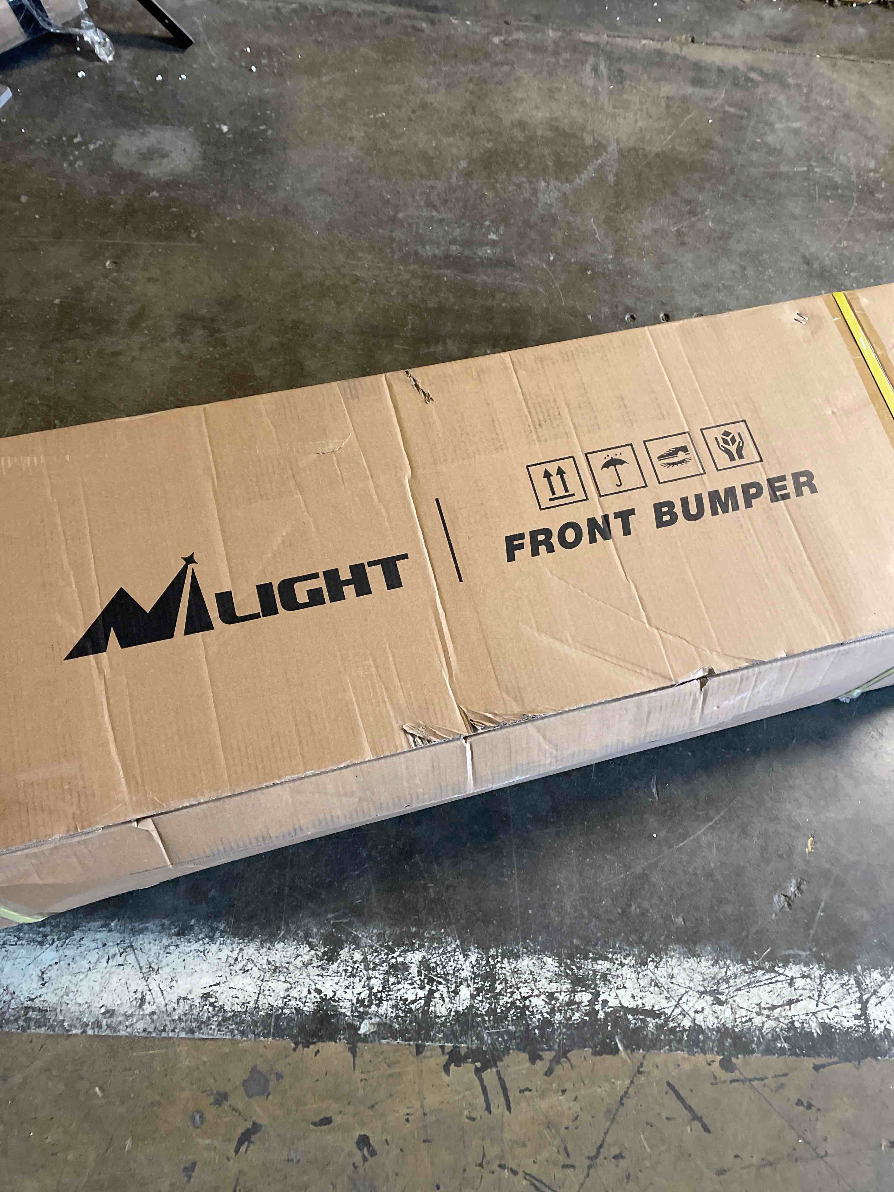 Nilight Front Bumper Compatible for 2007 2008 2009 2010 2011 2012 2013 2014 2015 2016 2017 2018 Jeep Wrangler JK/JKU Rock Crawler Winch Plate