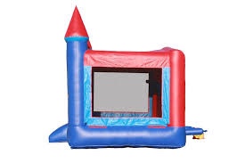 Blue & Red Castle Module Bounce House