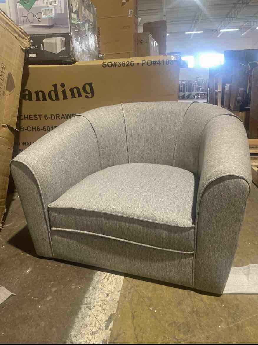 landing Geneve lounge chair ash grey and Sakhalin cork 