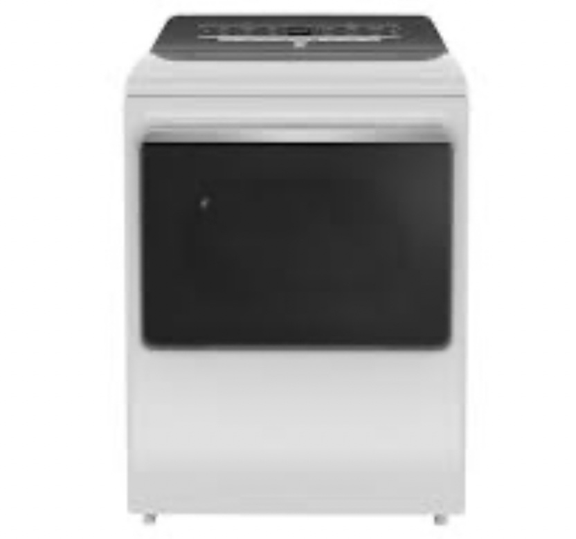 7.4 cu. ft. 240-Volt Smart Capable White Electric Dryer with Hamper Door and Advanced Moisture Sensing 1.9k 61112