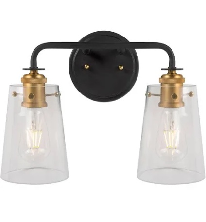 Forte Lighting Ronna 2 Light 15" Wide Bathroom Vanity Light