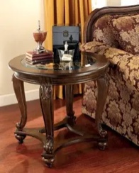 Pagedale End Table- 2 LEGS MISSING, SCRATCHED