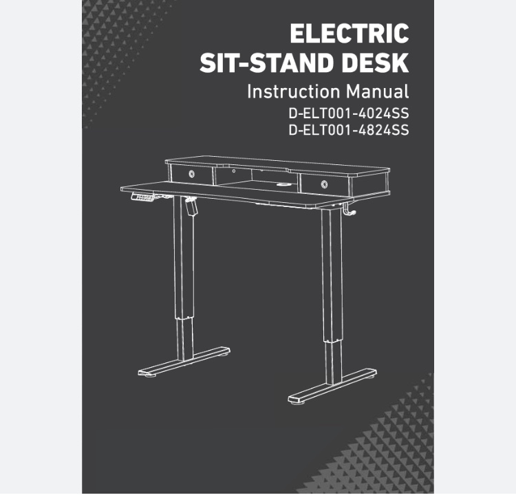 farexon 55 x 24 Inch Electric Standing Desk Adjustable Height, Sit-Stand Computer Desk with Oversized Mouse Pad? Four Preset Heights, 27''-45'' Lifting Range Stand up Desk