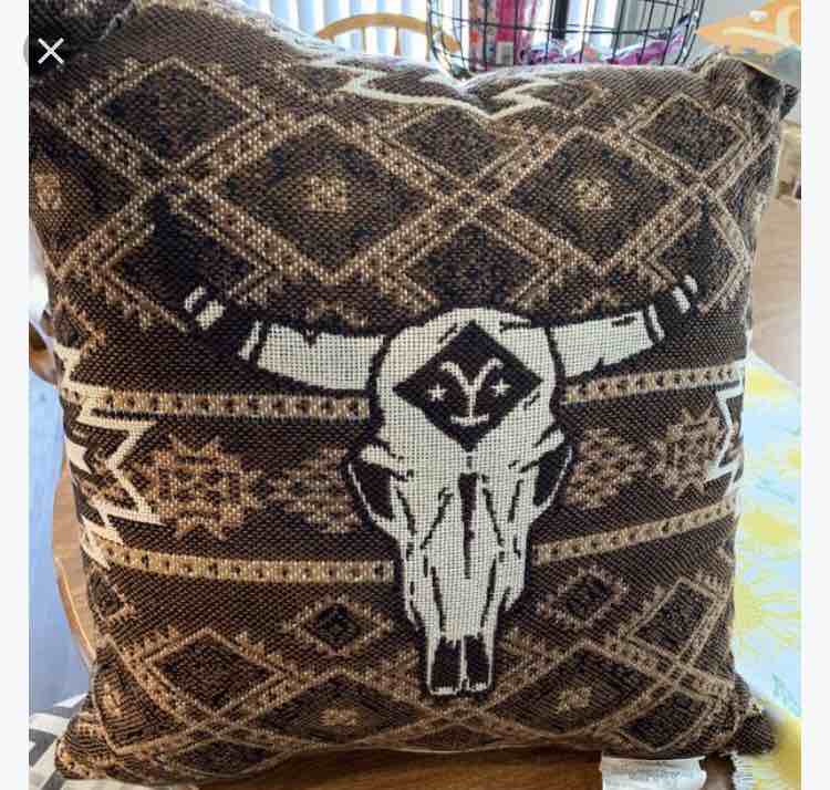 Yellowstone 20" x 20" Double Sided Woven Pillow