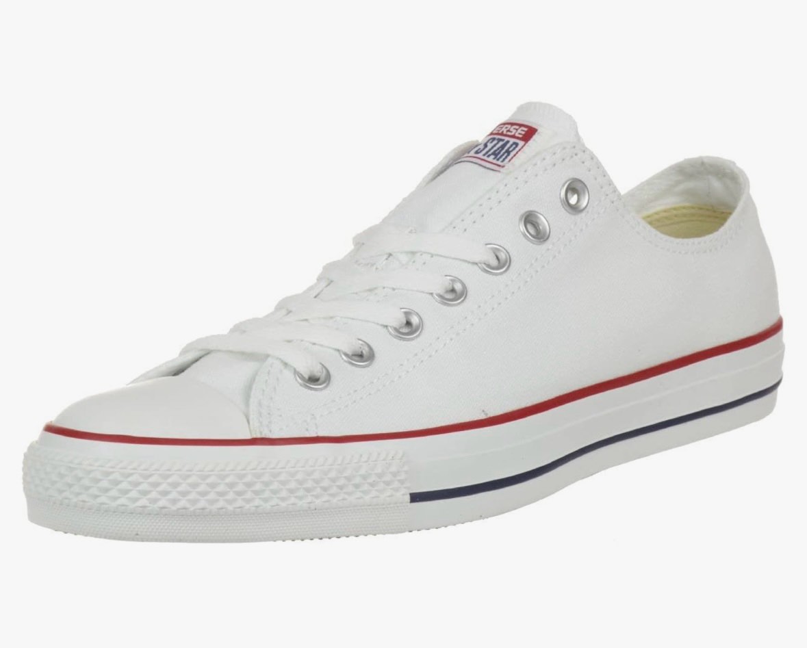 Sz 9 White low converse