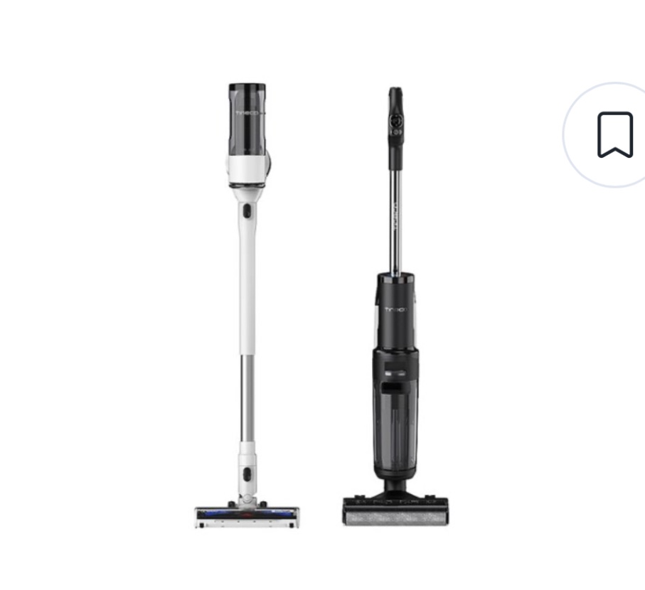 Tineco - Floor One S7 Combo Stick Vacuum and Floor Washer - Black