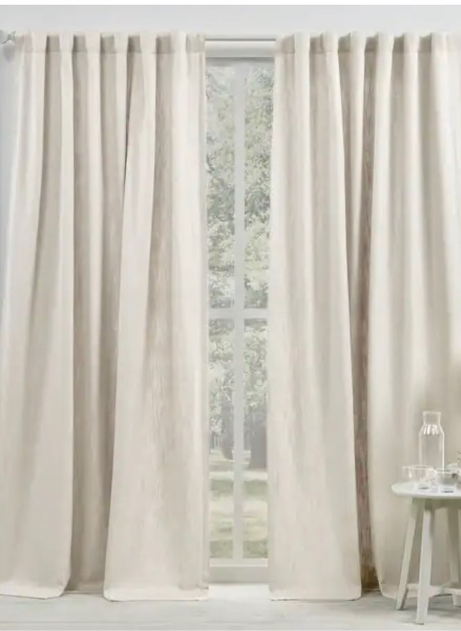 Lauren Ralph Lauren Vienna back tan panel curtain