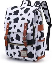 YGR Cow Print Book Bag 