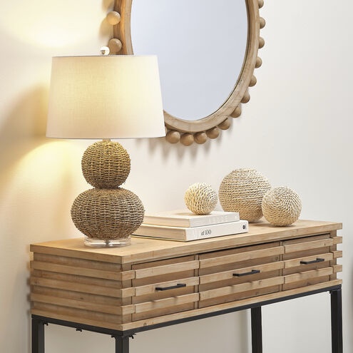 Sebastian 25 inch 150.00 watt Natural Table Lamp Portable Light