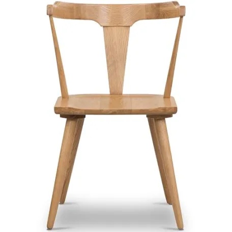 POLY & BARK Enzo dining chairs, Set of 2, Black