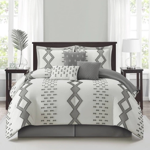 Nanshing 7pc Pantissa Comforter Set Cal-King