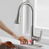 KC05T012 Cobbe Pull Down Touchless Kitchen Faucet Cobbe 