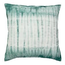 (2)Jiti indoor modern casual hand, dyed tie-dye, throw pillow- Blue/Green Multi 