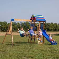 Backyard Discovery Bay Pointe Swing Set (Box 1 of 2 Only)