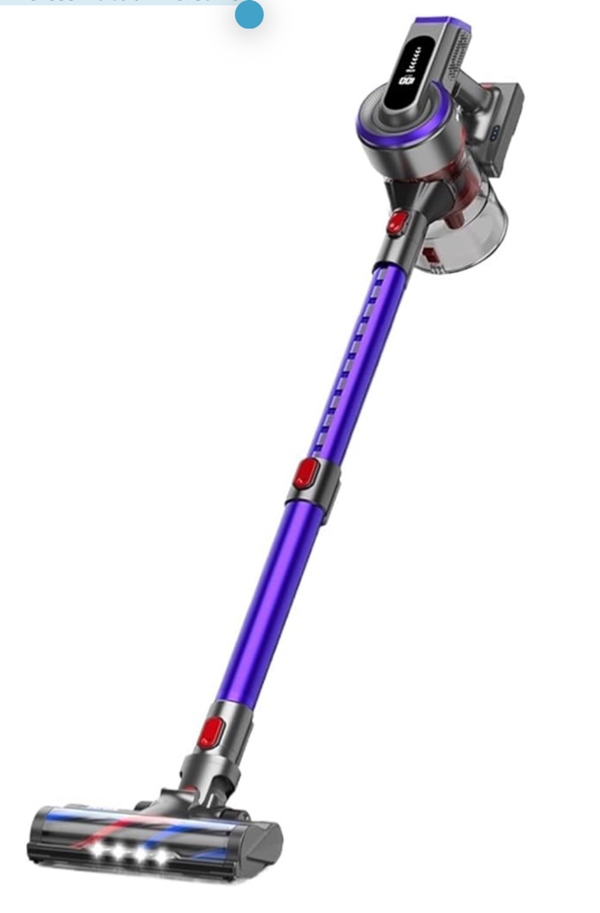 Dust Collector Cordless Vacuum Cleaner Appliance 55 Mins Runtime 400W Wireless Vacuum Cleaner