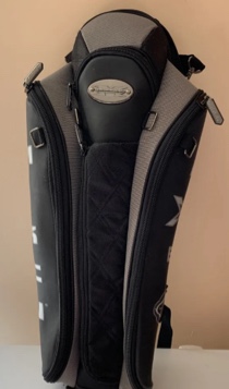 Miken MXB Baseball Barrel System Bat Bag Black & Gray