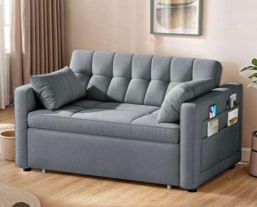 Convertible Grey Sofa 