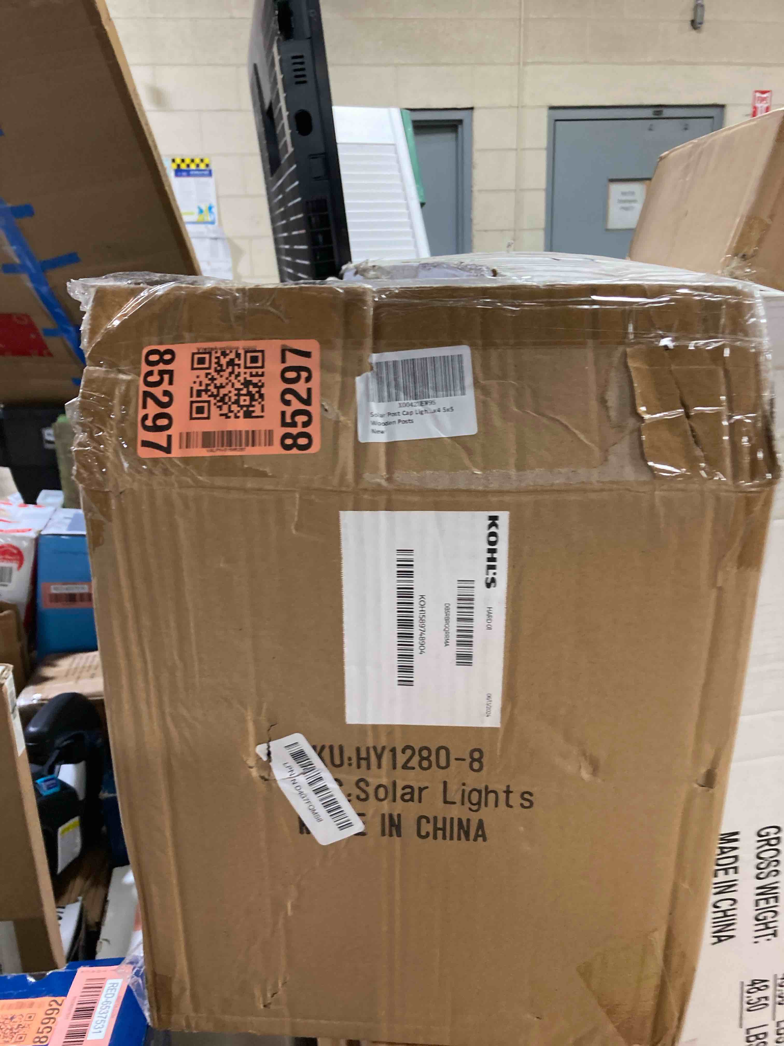 Solar Post Cap Lights,15 Lumem Brightness,2 Modes Warm White/Bright