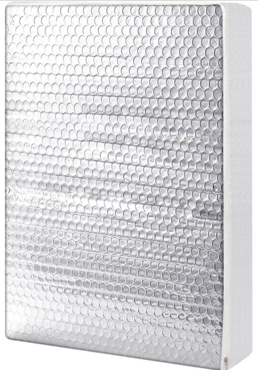 RV Skylight Insulator 14x22x2.8,RV Vent Insulator and Skylight Covers with Velcros,Waterproof RV Vent Covers for Inside Camper,RV Sunroof Skylight Shade Skylight Pillow for Shower