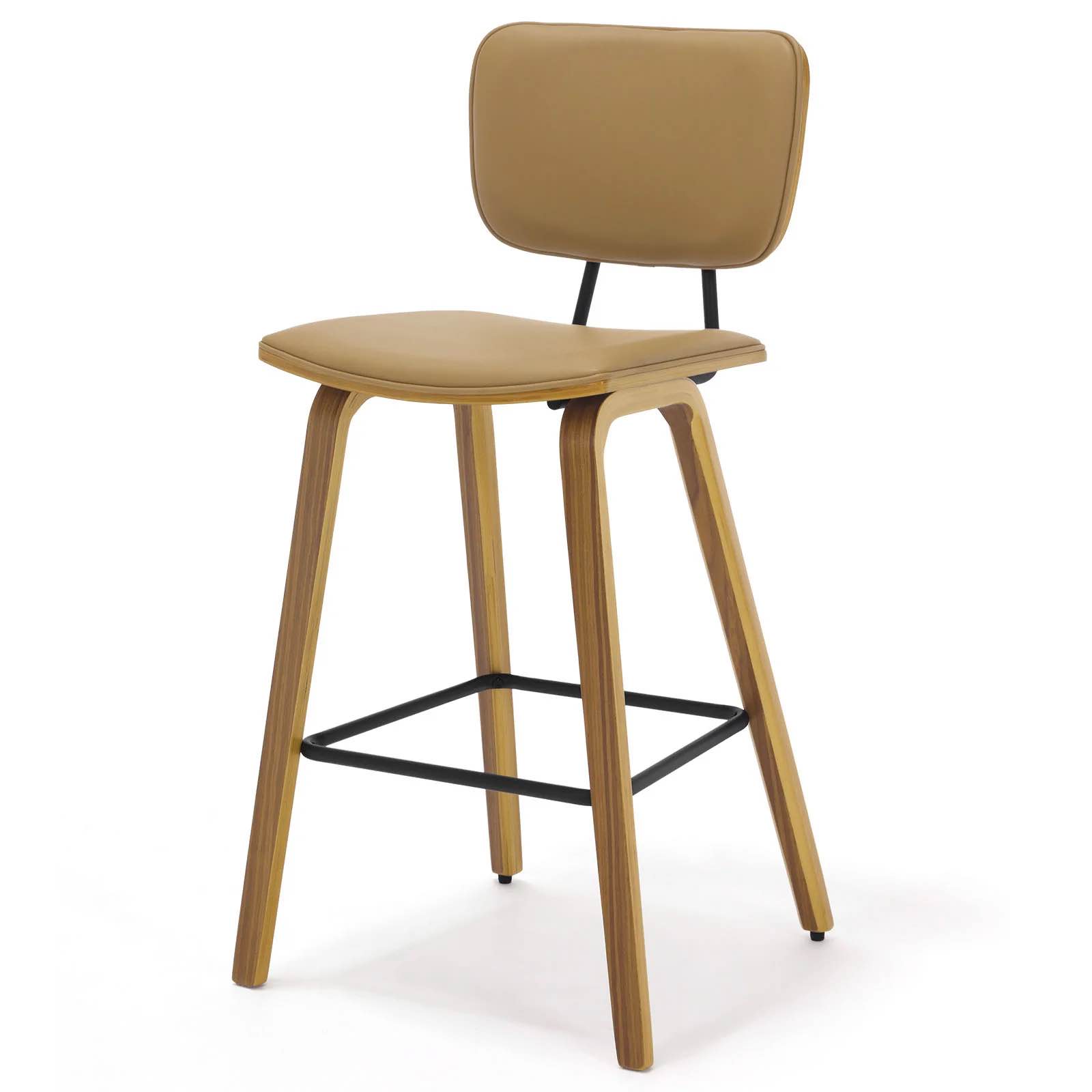 Dorsa II Barstool - Brown (Set of 3)
