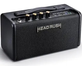HeadRush FRFR-GO - 30W Electric and Bass Guitar Amplifier with Dual 3" Speakers, Bluetooth and Rechargeable Battery, for Multi-FX/Amp Modeling Pedals