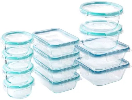 New Snapware Pyrex 18-piece Glass Food Storage Set, Airtight, Leak-Proof