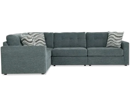 Thomasville Tisdale Modular 2 piece Blue Green, (This is a corner and armless piece that would create a chaise lounge) Similar to stock photo))