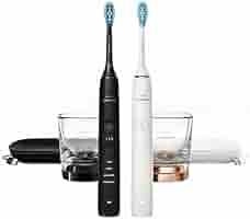 Philips Sonicare DiamondClean Power Toothbrush Set (White/Black)