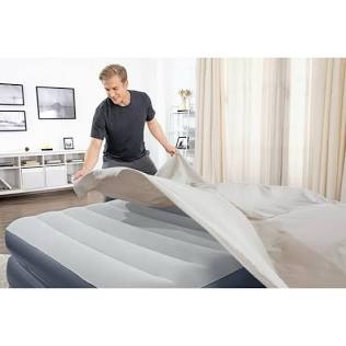 Ozark Trail Tritech QuadComfort 18in Air Mattress Antimicrobial Coating with Built-in AC Pump  Queen
