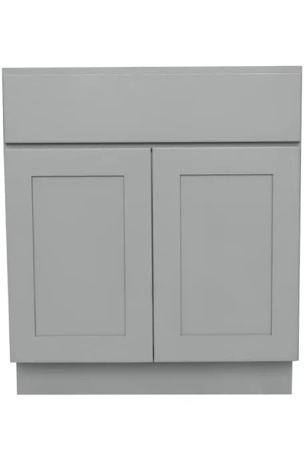 Smart Cabinetry Stirling-Harbor Gray VSB30BBH