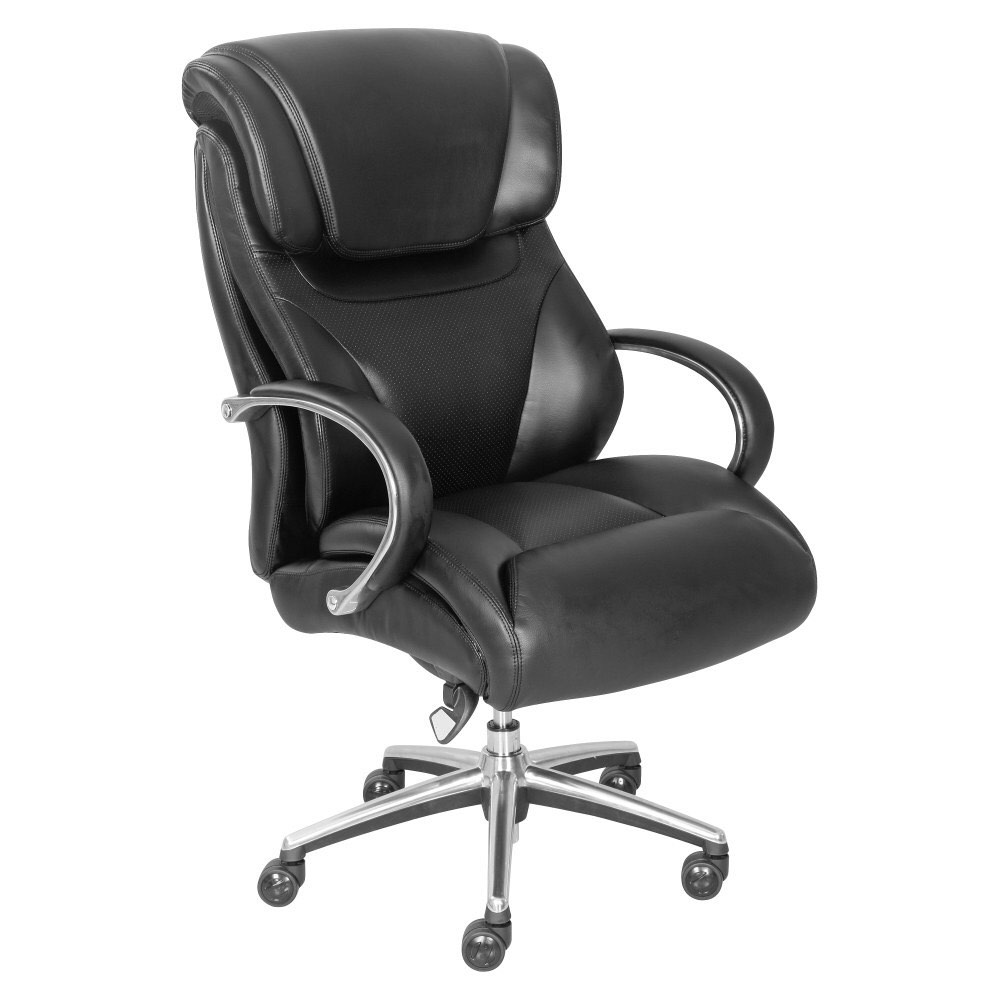 TRUE INNOVATIONS 48080 La-Z-Boy Ergonomic Executive Chair, Black