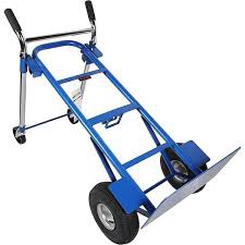Pro-Lift Hand Truck Heavy Duty - 1000 Lbs Loading Capacity - Industrial Cart Dolly with Vertical Handle - Made in Taiwan