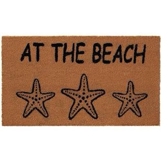 Gorilla Grip Natural Coco Coir Door Mat, 36x24, Thick Durable Doormat for Indoor Outdoor Entrance, Traps Dirt and Moisture from Muddy Shoes, Easy to Clean, Spring Front Porch Entry Mats, at The Beach